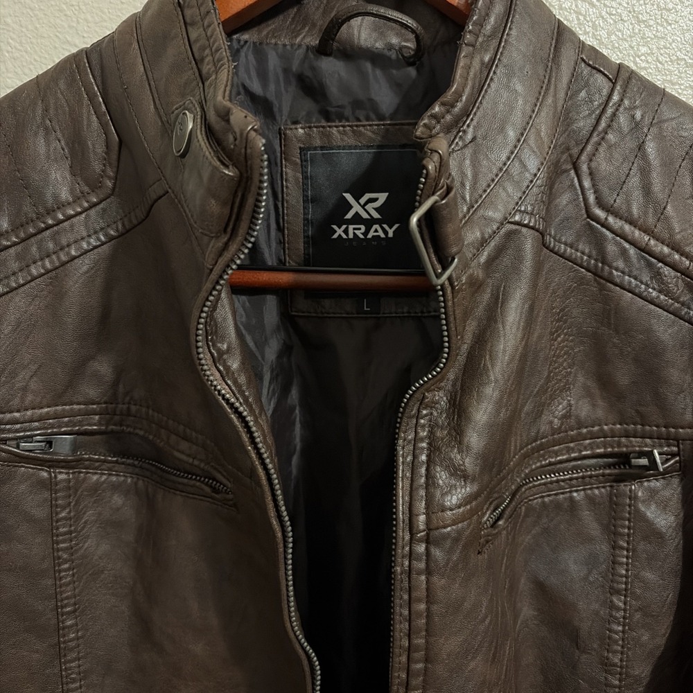 Bomber Jacket Size L, Zipper Center. Some Vintage Wear